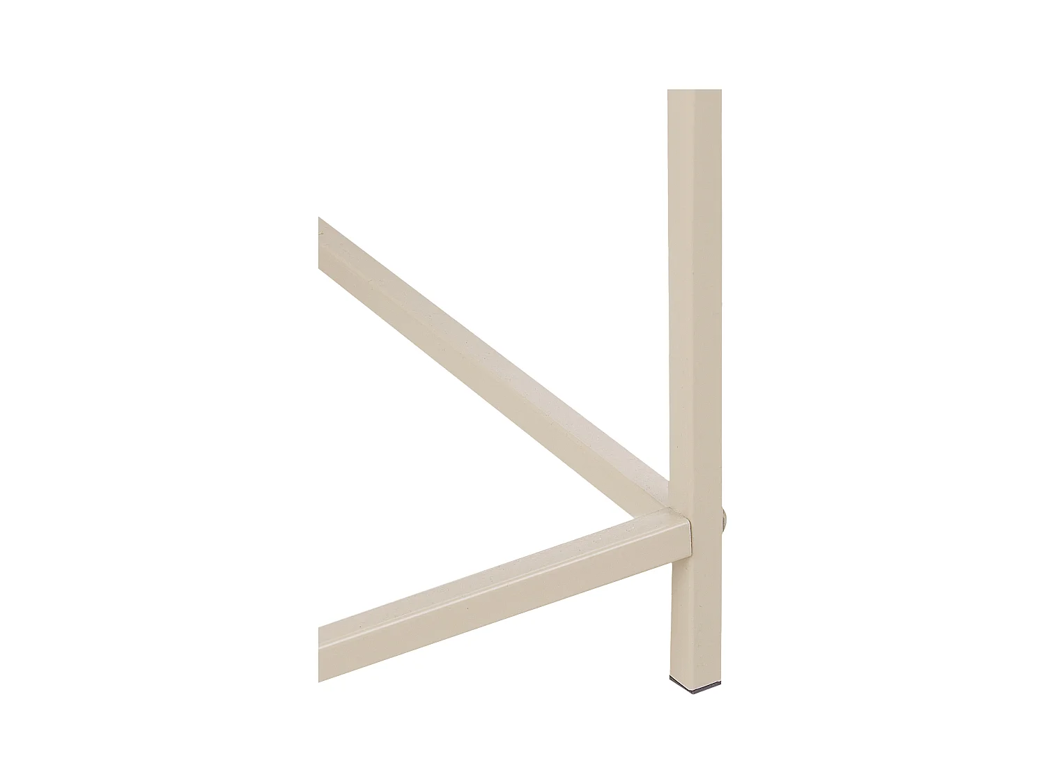 Blumentopf mit Beinen TAPIEN Metall 70 cm Beige