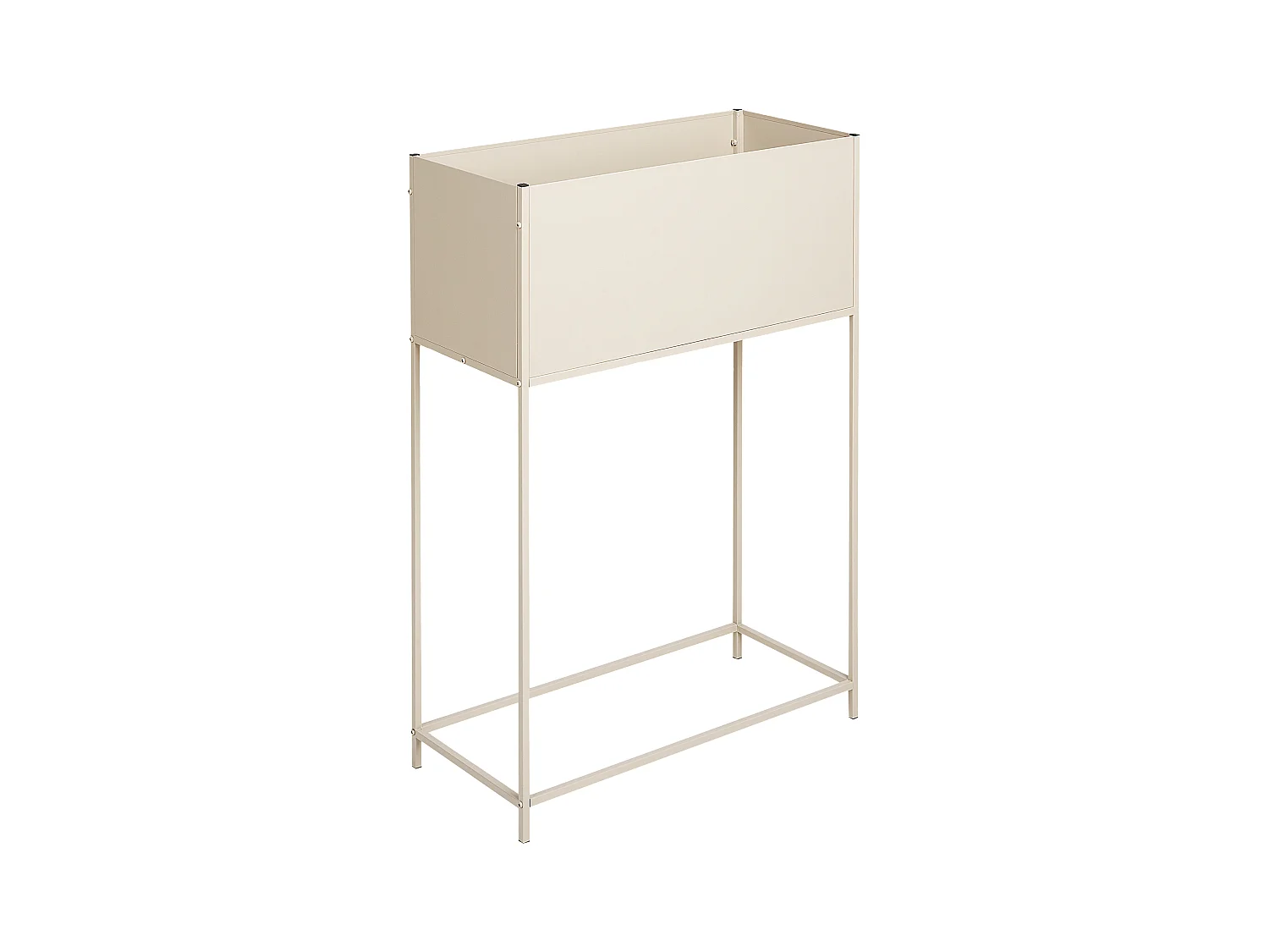 Blumentopf mit Beinen TAPIEN Metall 70 cm Beige