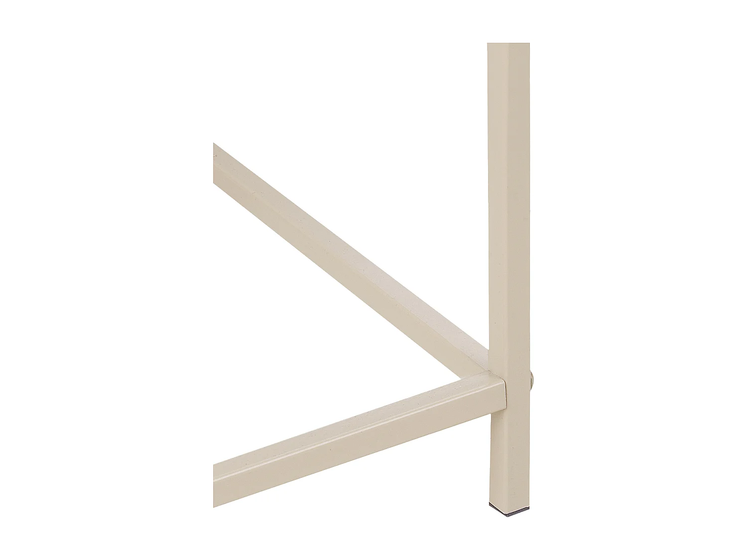 Cache-pot sur pied TAPIEN Métal 70 cm Beige