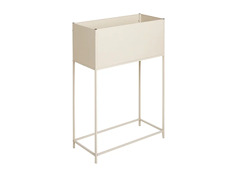 Blumentopf mit Beinen TAPIEN Metall 70 cm Beige