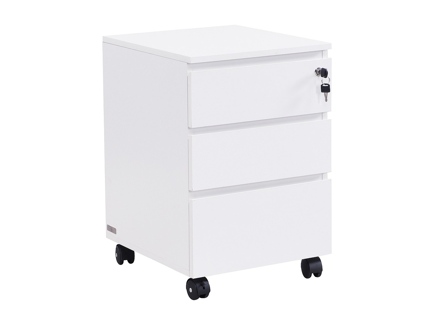 Rollcontainer - 3 Schubladen - Weiß - OLBERDA günstig online kaufen