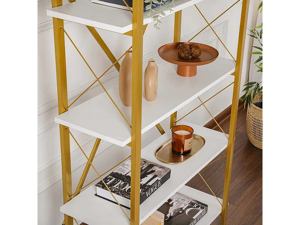 Etagère en aggloméré et métal Elysian