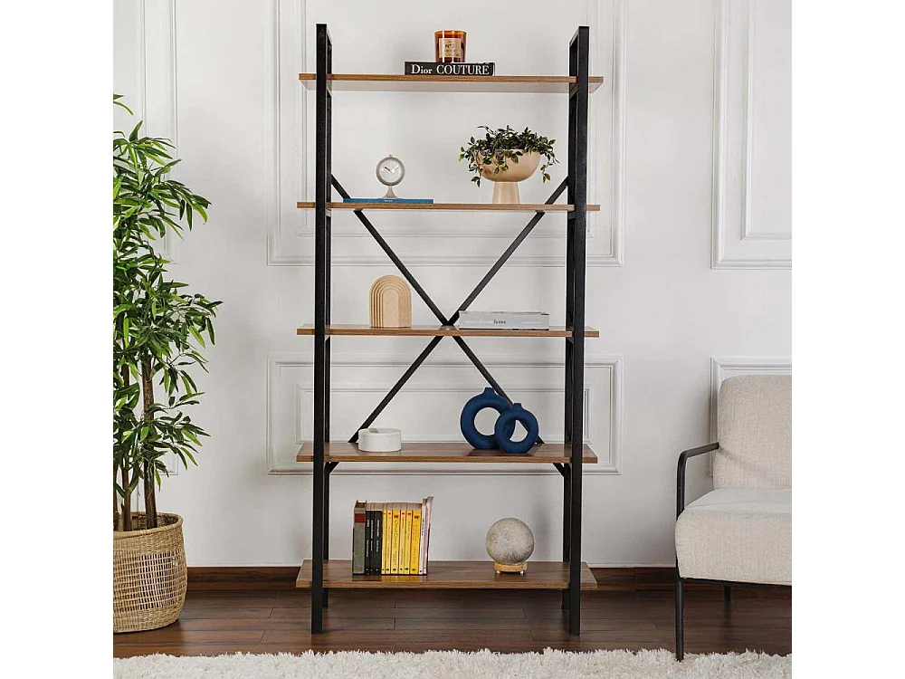 Etagère en aggloméré et métal Elysian