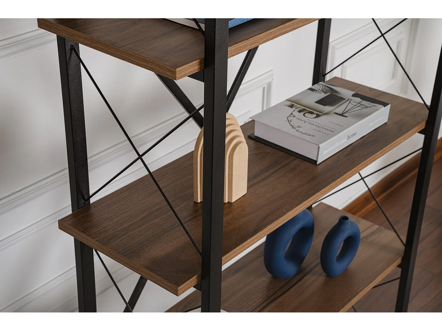 Etagère en aggloméré et métal Elysian