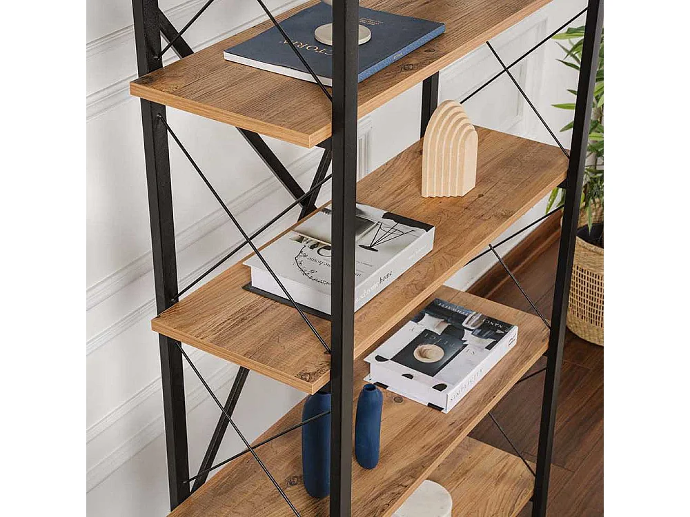 Etagère en aggloméré et métal Elysian