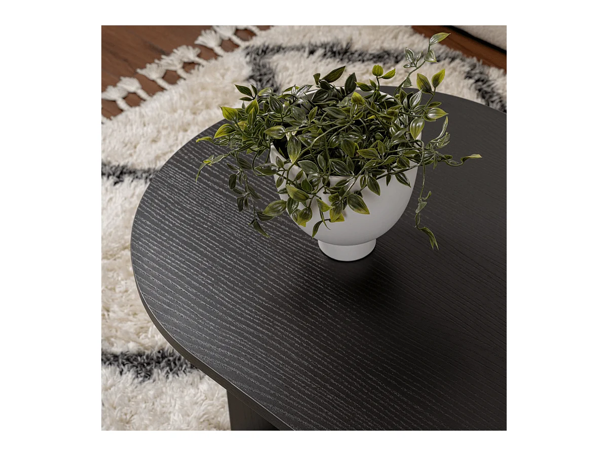 Ovale salontafel L119 cm - IRIS