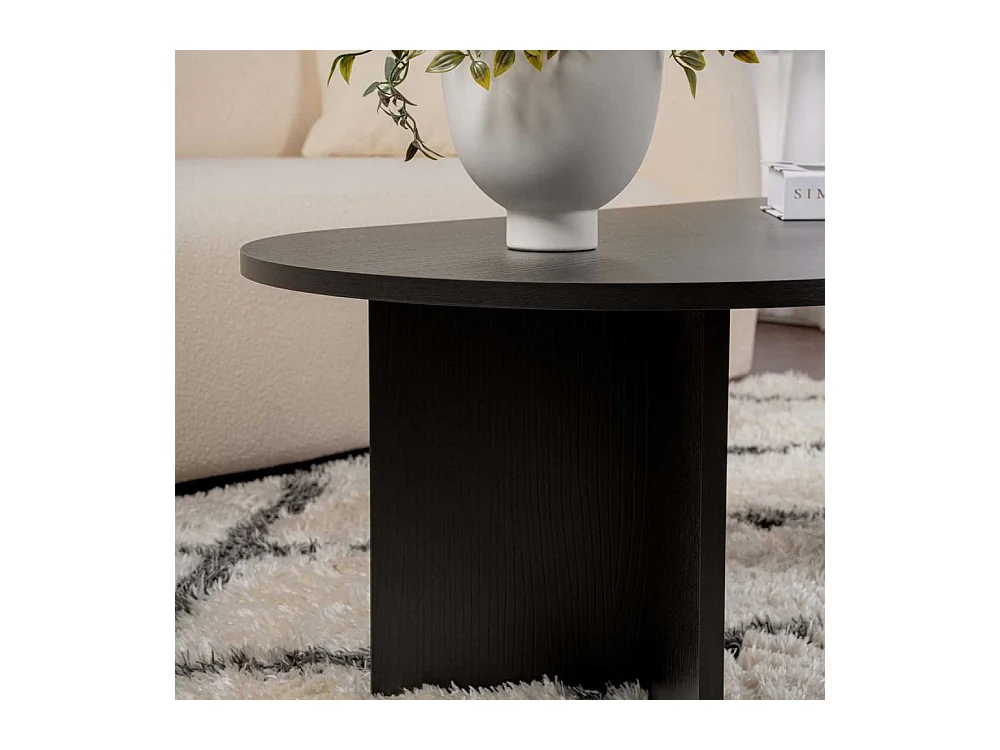 Ovale salontafel L119 cm - IRIS