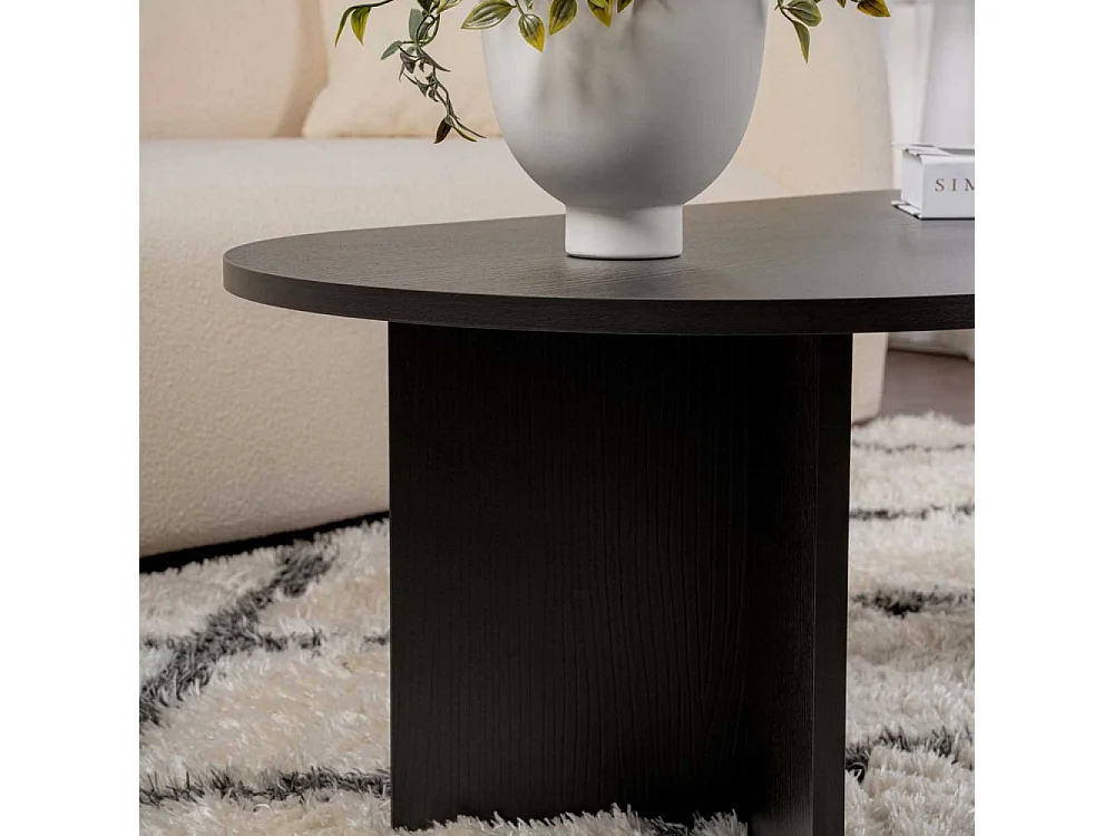 Table basse ovale L119 cm - IRIS