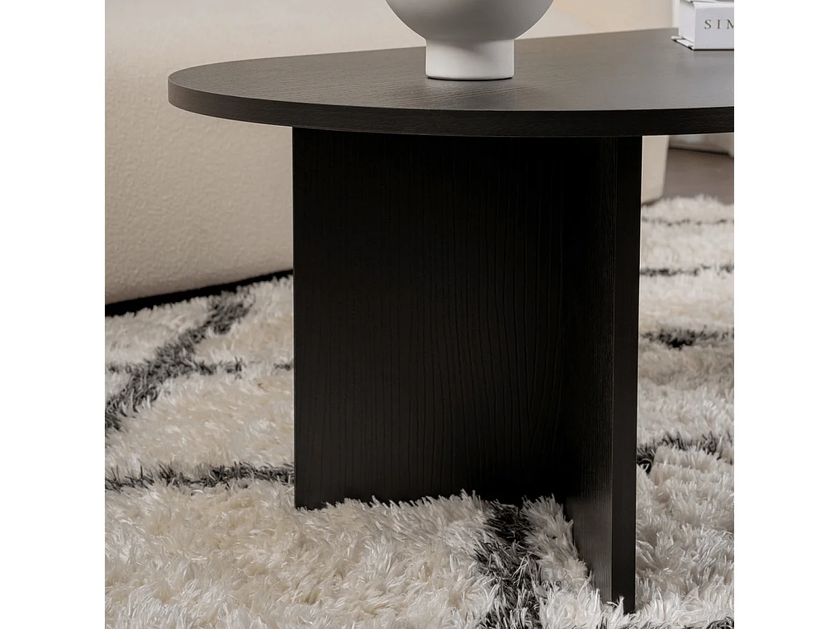 Table basse ovale L119 cm - IRIS