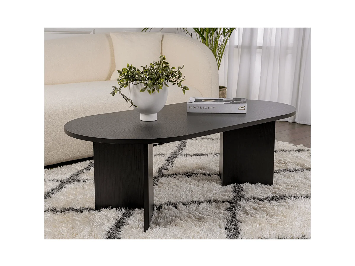 Table basse ovale L119 cm - IRIS