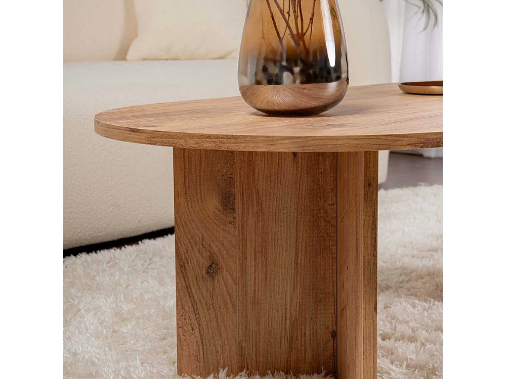Table basse ovale L119 cm - IRIS