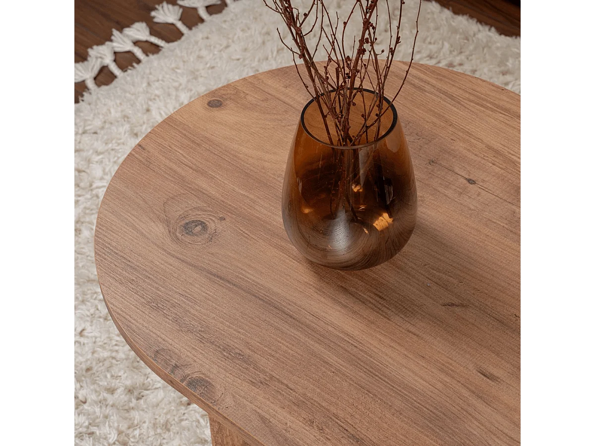 Ovaler Couchtisch L119 cm - IRIS