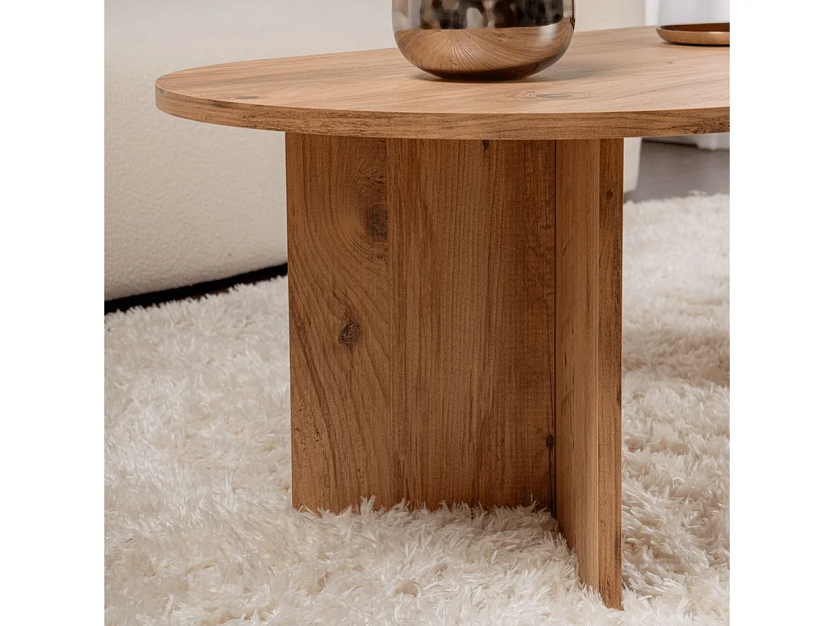 Table basse ovale L119 cm - IRIS