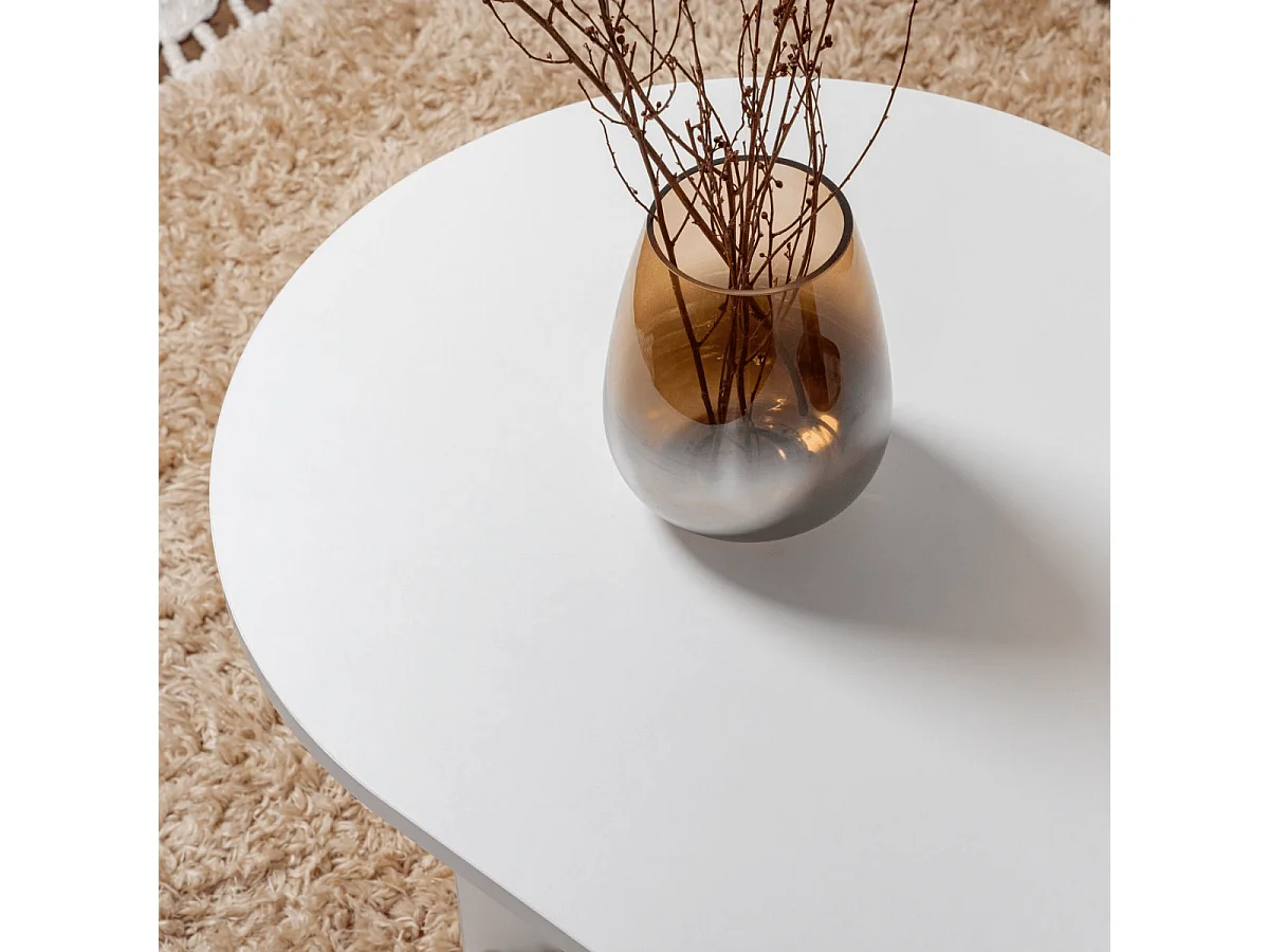 Table basse ovale L119 cm - IRIS