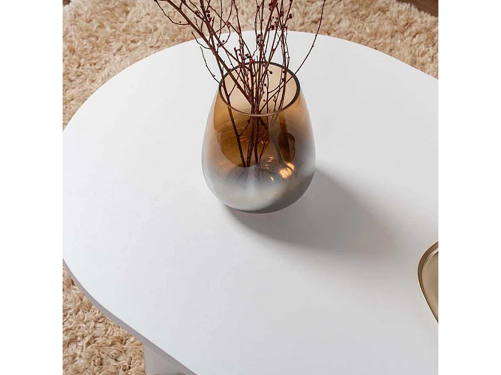 Table basse ovale L119 cm - IRIS