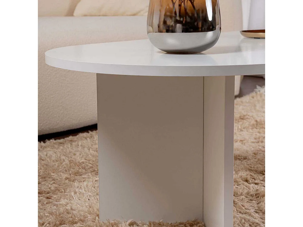 Table basse ovale L119 cm - IRIS