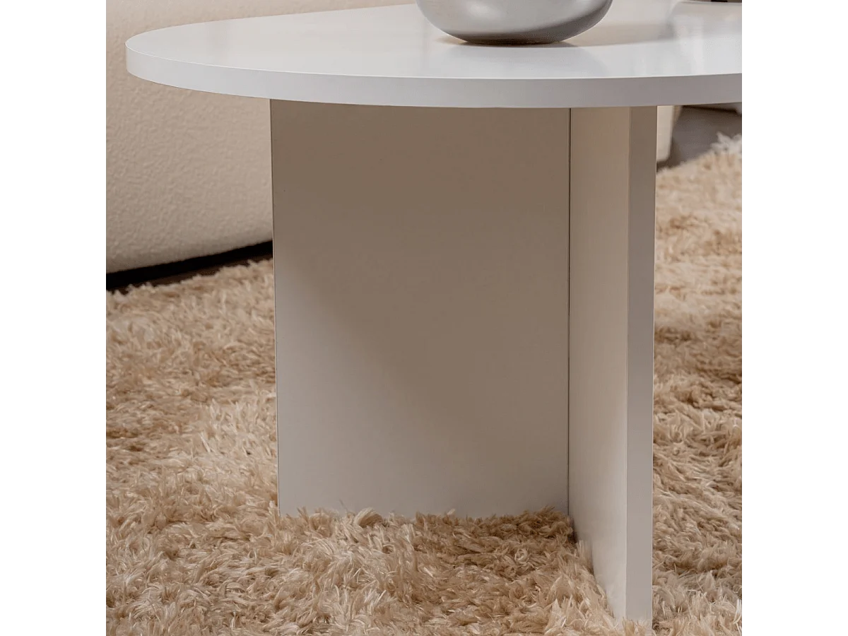 Table basse ovale L119 cm - IRIS