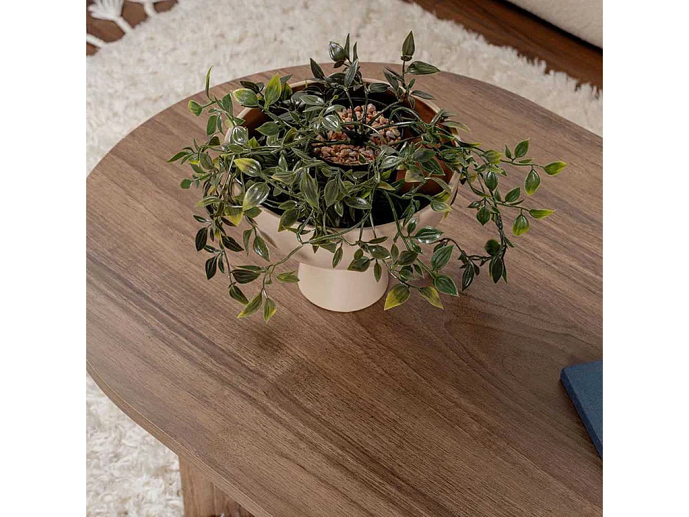 Ovaler Couchtisch L119 cm - IRIS