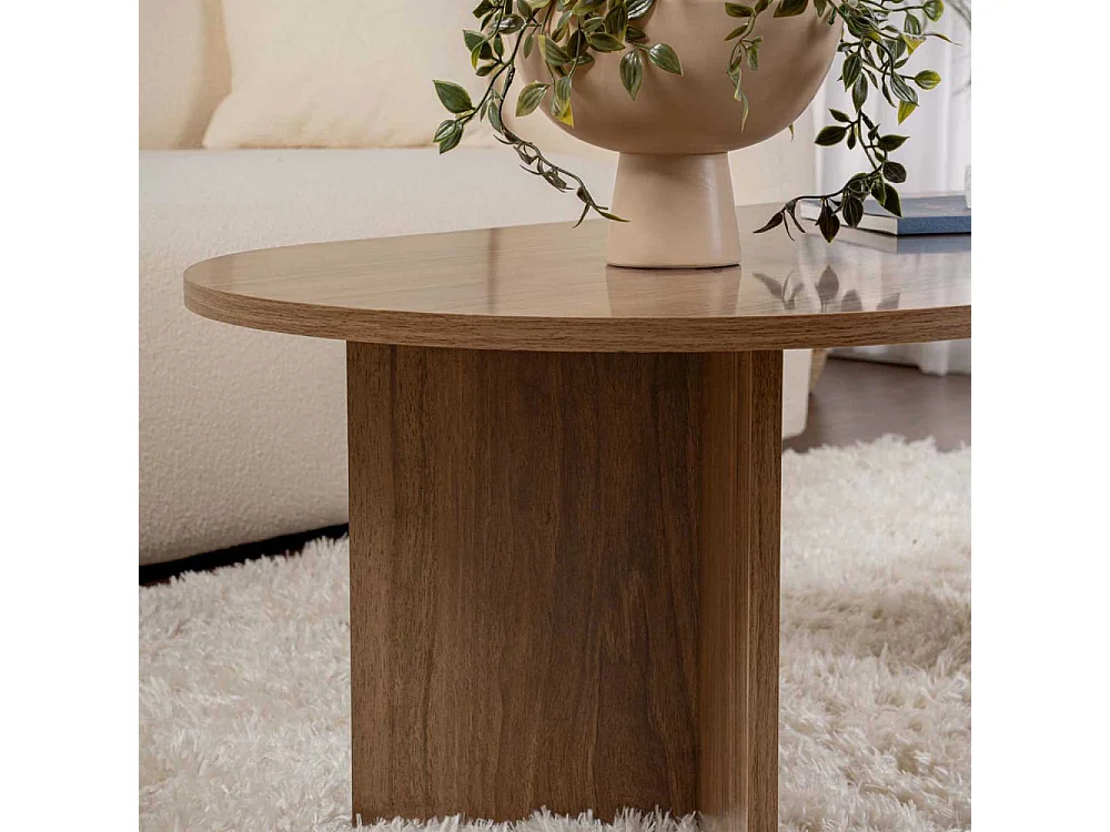 Table basse ovale L119 cm - IRIS