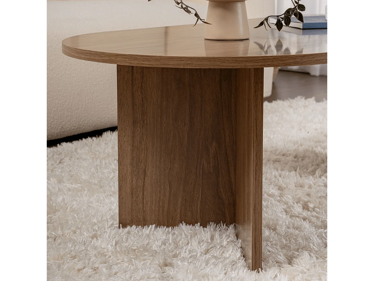 Table basse ovale L119 cm - IRIS