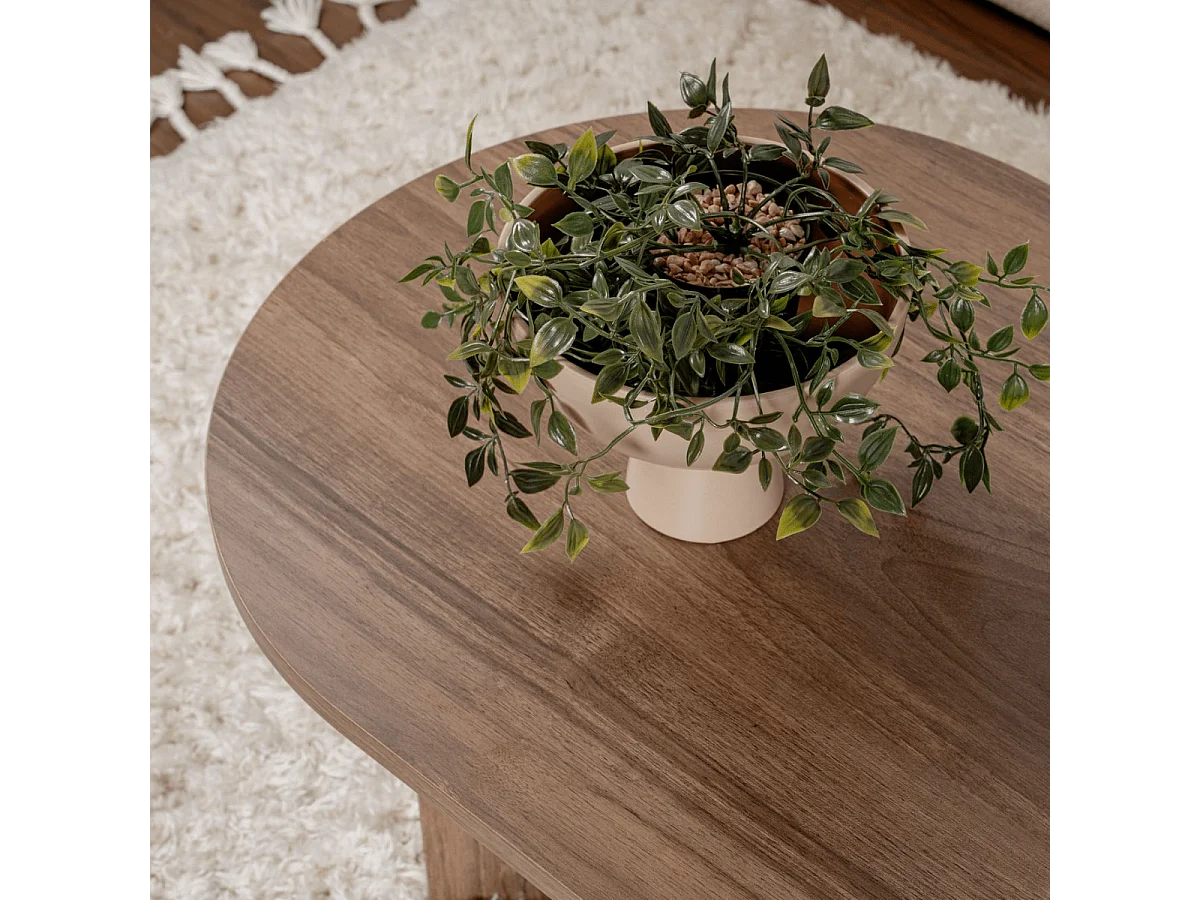 Ovaler Couchtisch L119 cm - IRIS