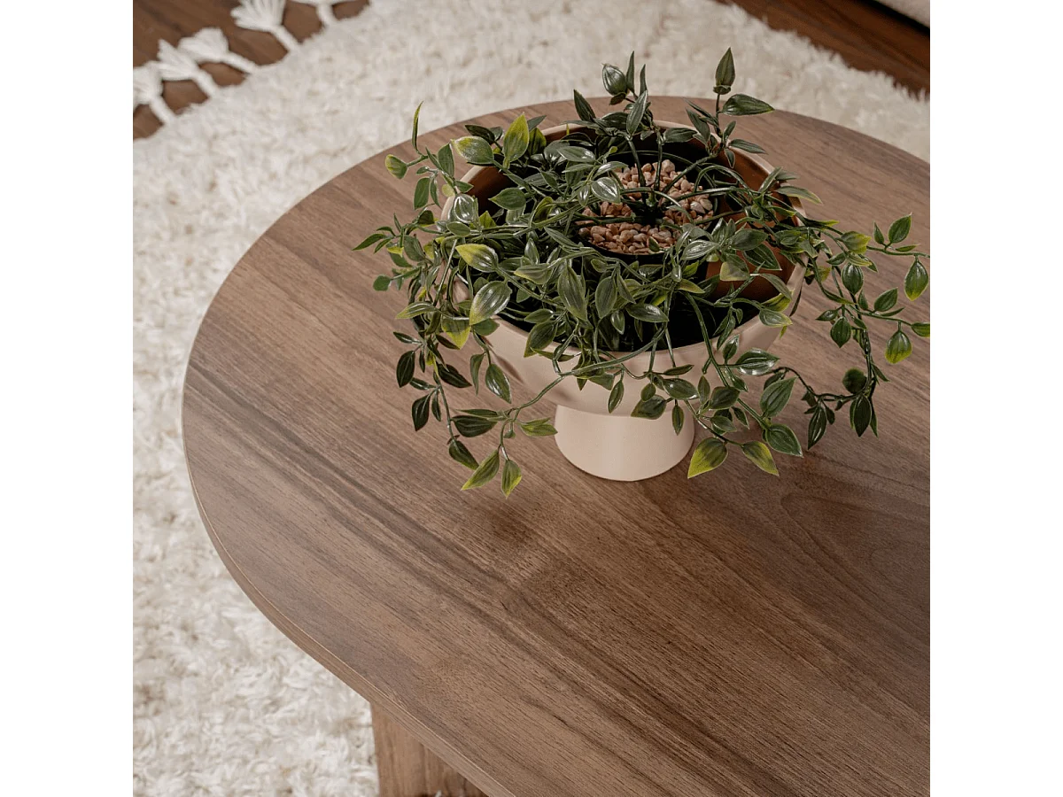 Ovaler Couchtisch L119 cm - IRIS