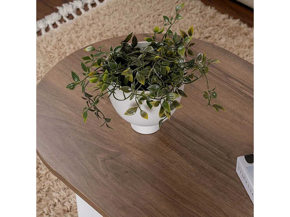 Table basse ovale L119 cm - IRIS