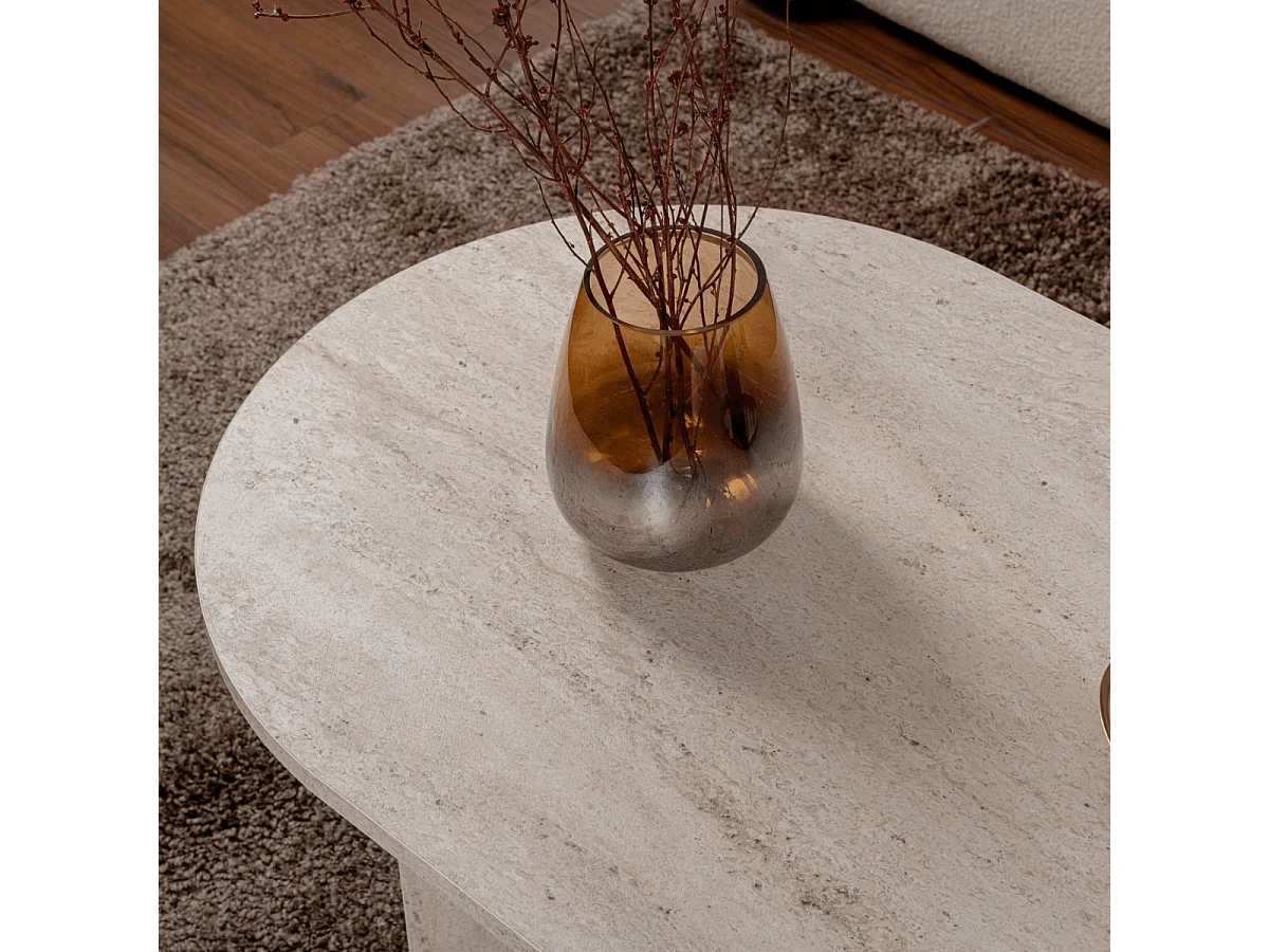 Table basse ovale L119 cm - IRIS