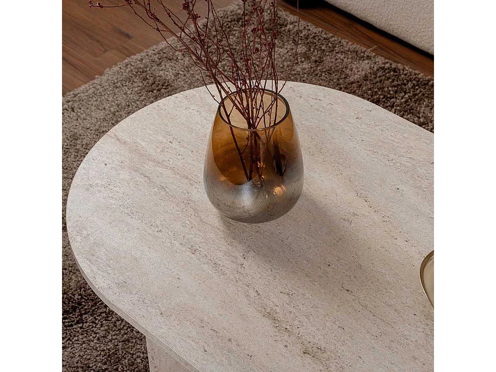 Table basse ovale L119 cm - IRIS