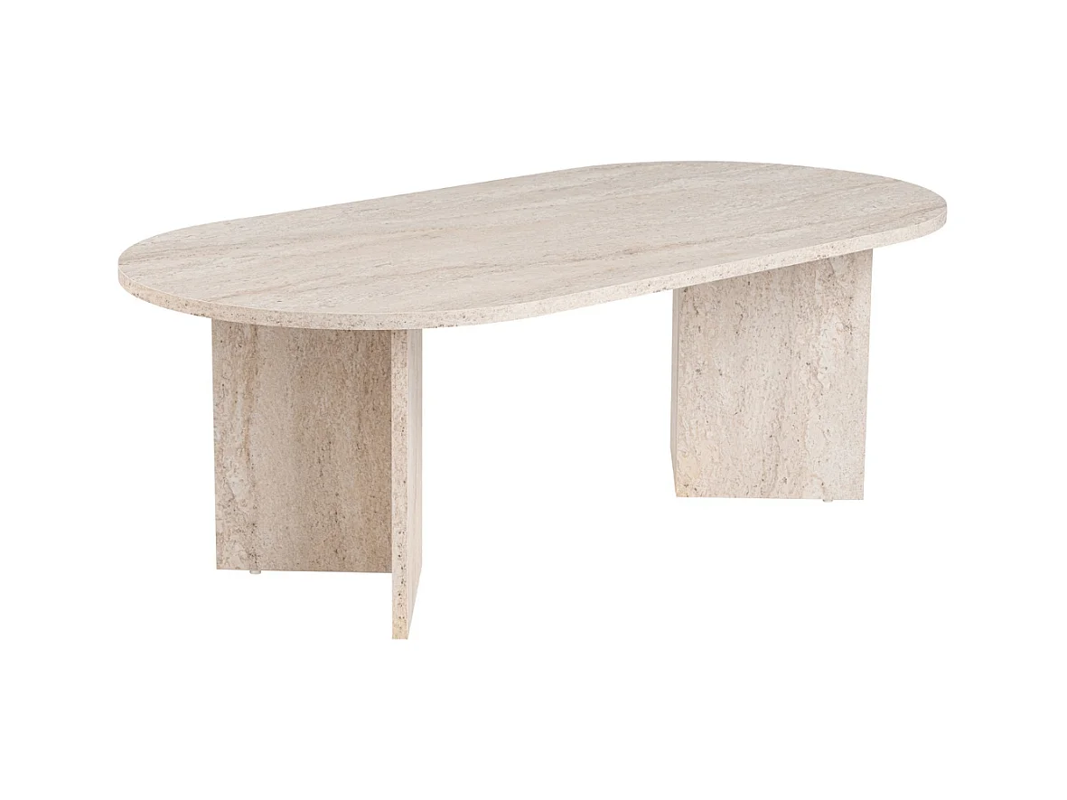 Ovaler Couchtisch L119 cm - IRIS
