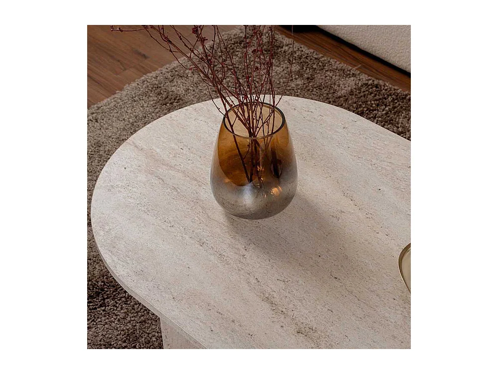 Ovale salontafel L119 cm - IRIS