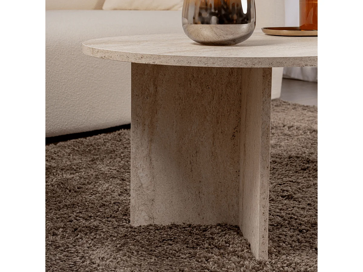 Table basse ovale L119 cm - IRIS