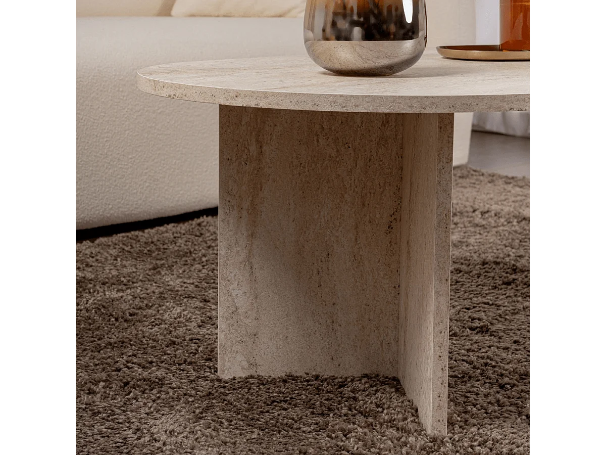 Table basse ovale L119 cm - IRIS