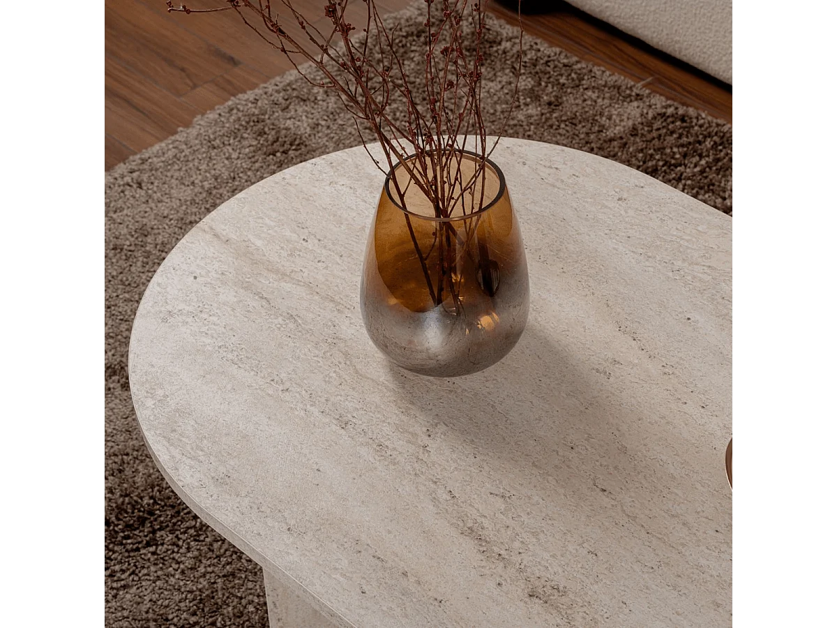 Table basse ovale L119 cm - IRIS