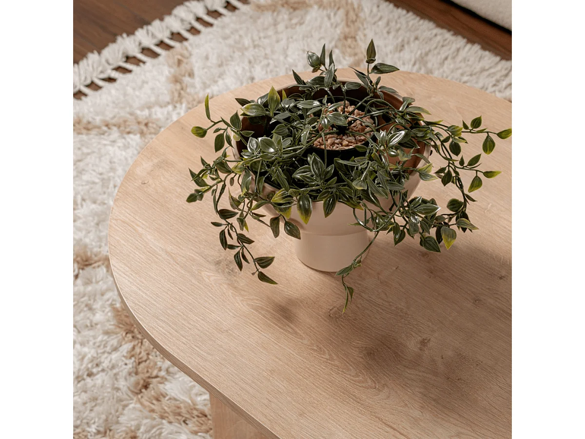 Ovaler Couchtisch L119 cm - IRIS