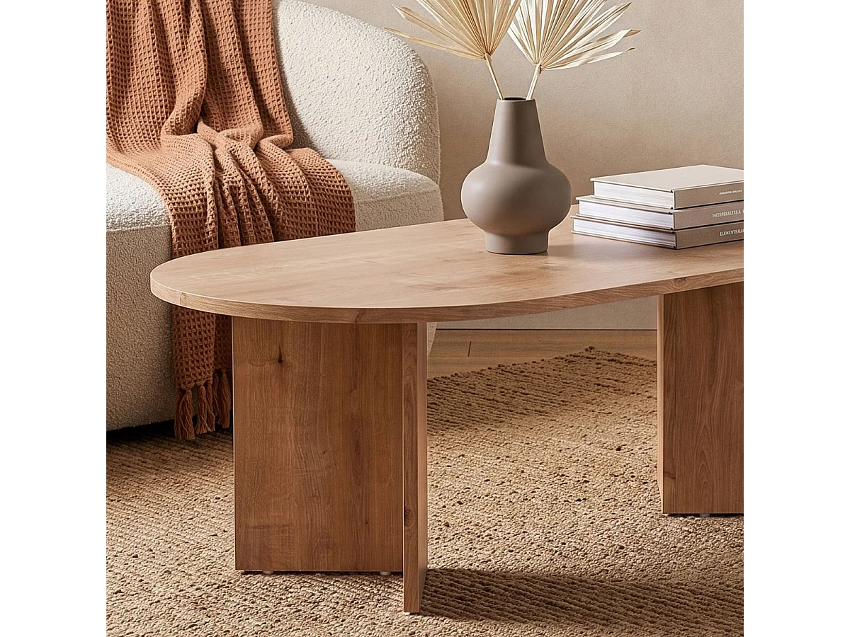 Table basse ovale L119 cm - IRIS