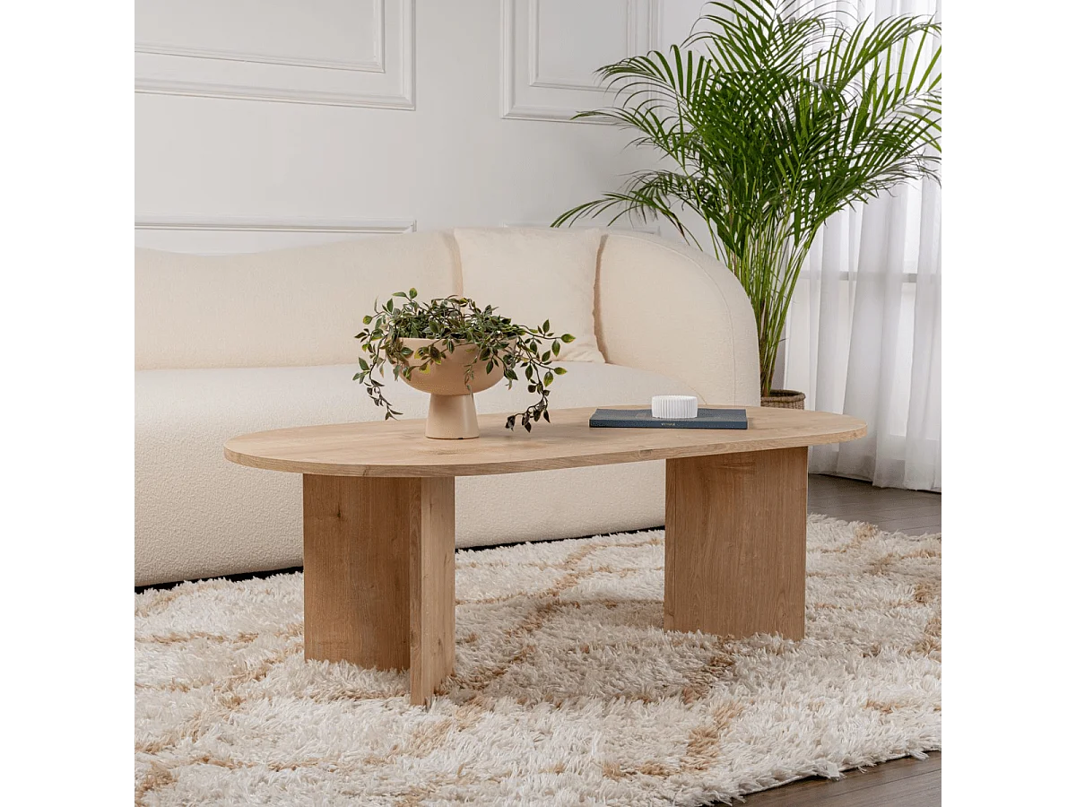 Table basse ovale L119 cm - IRIS