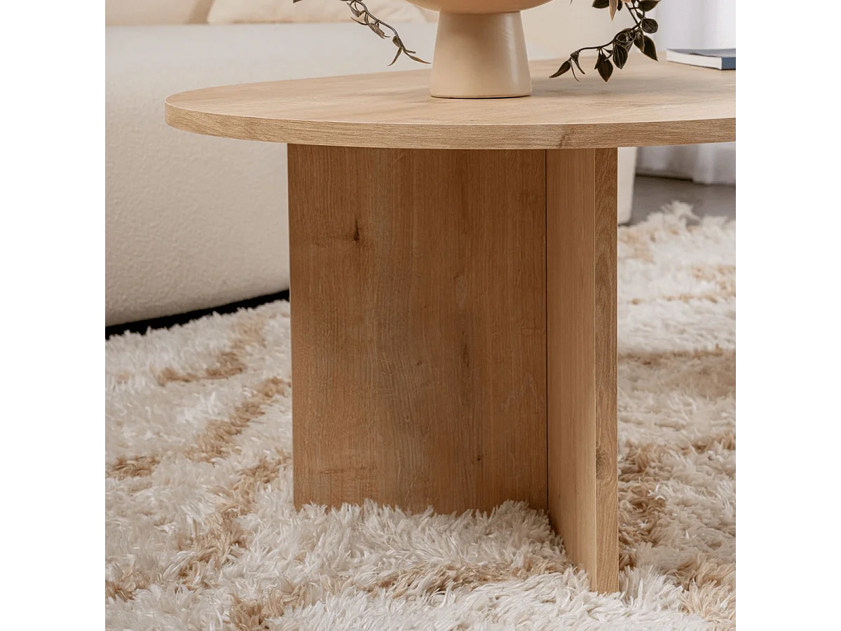 Table basse ovale L119 cm - IRIS