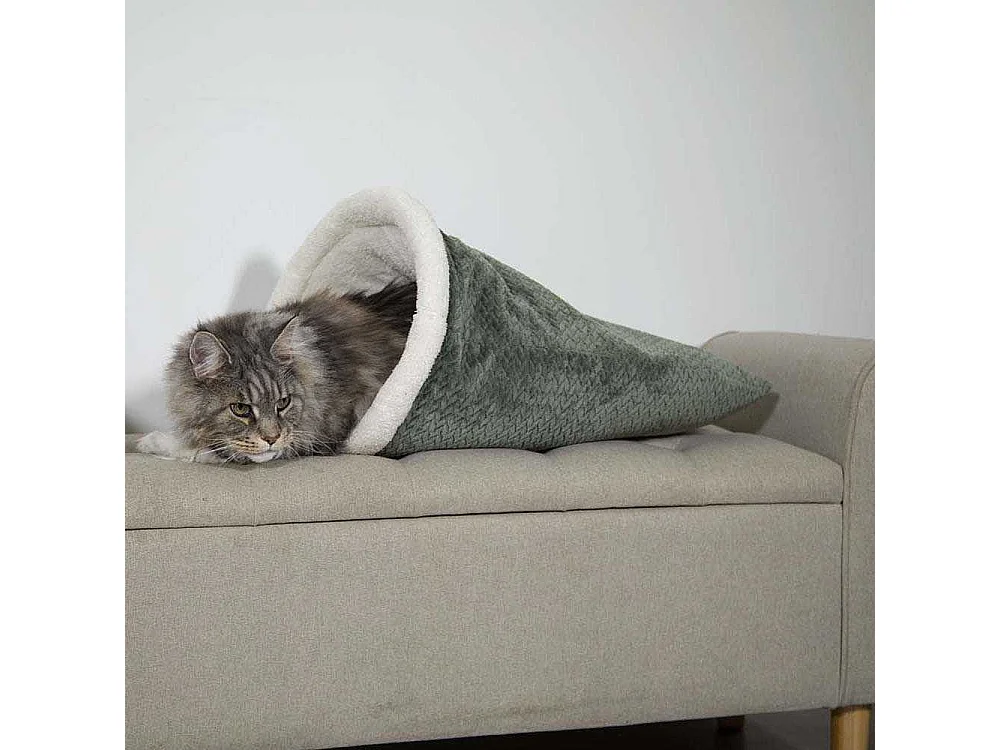 Chaussette pour chat en fourrure Olympe