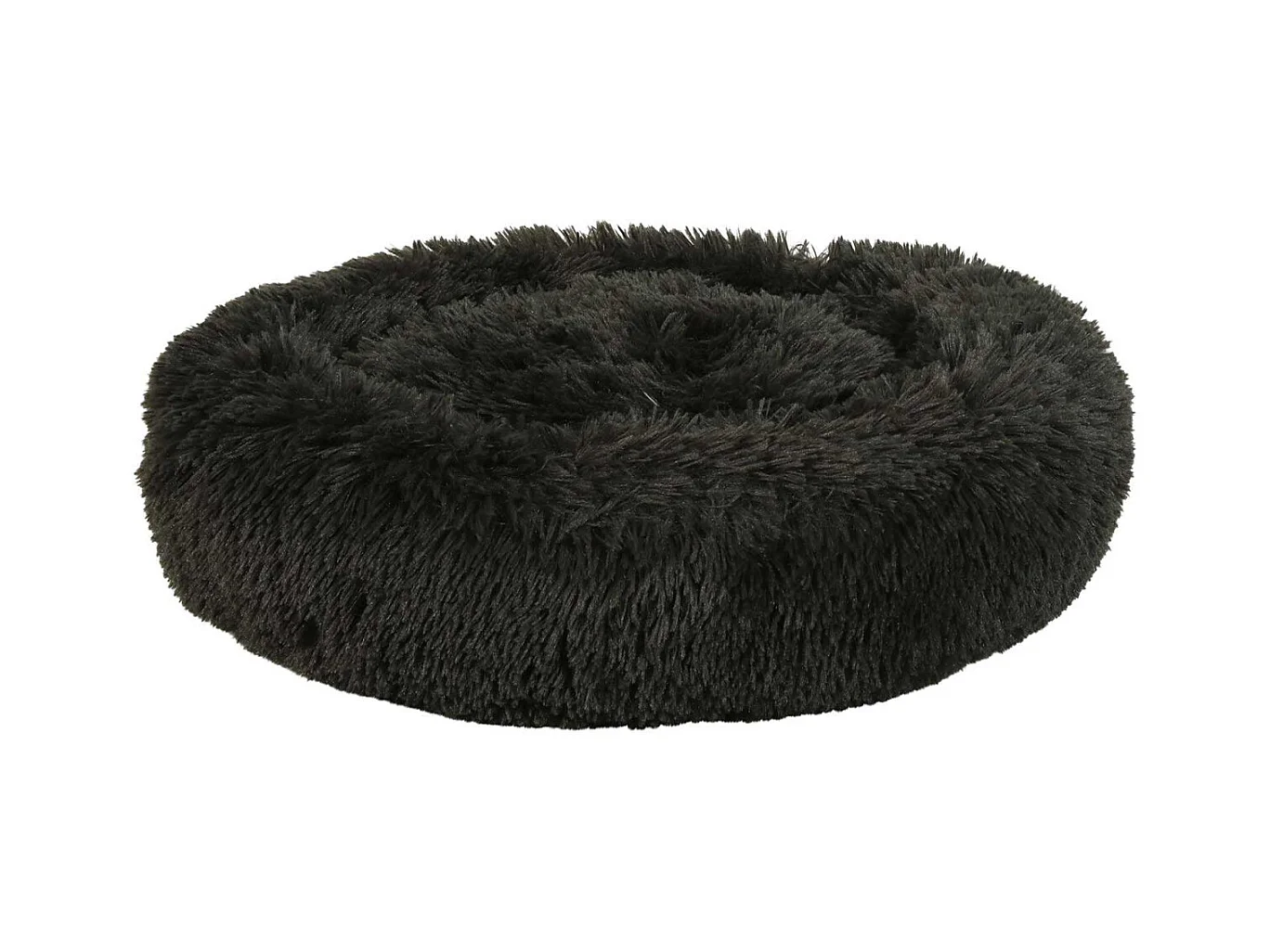 Coussin poils longs en polyester Noé 80 cm