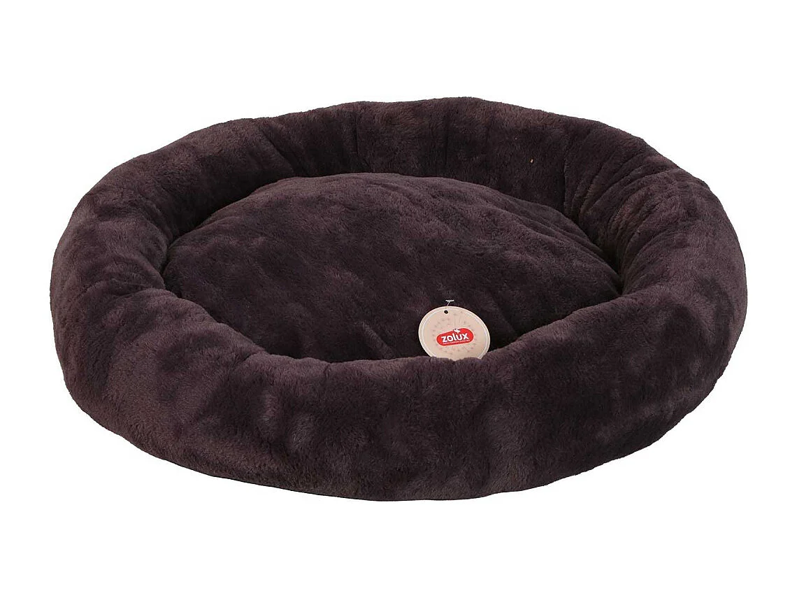 Coussin poils courts en polyester Noé 83 cm