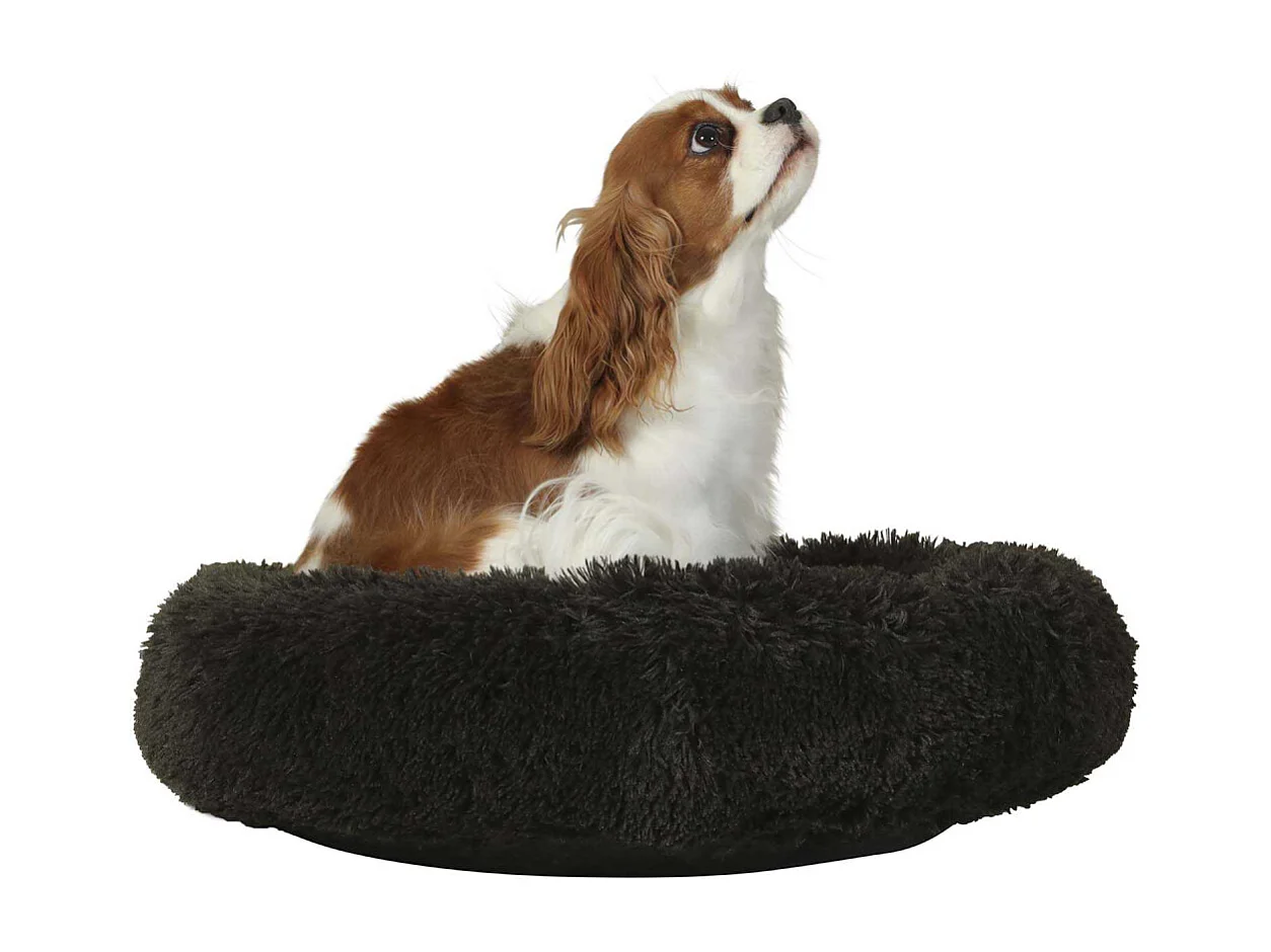 Coussin poils longs en polyester Noé 50 cm