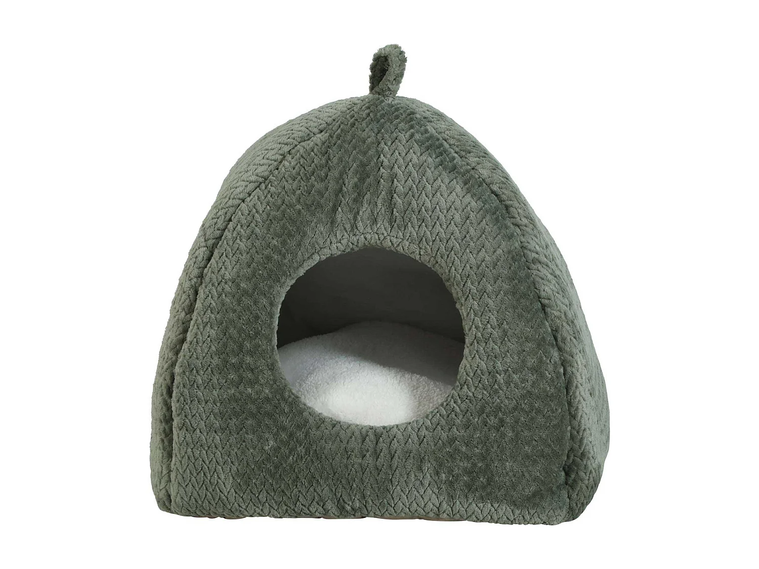 Igloo pour chat en fourrure Olympe 41 x 41 cm