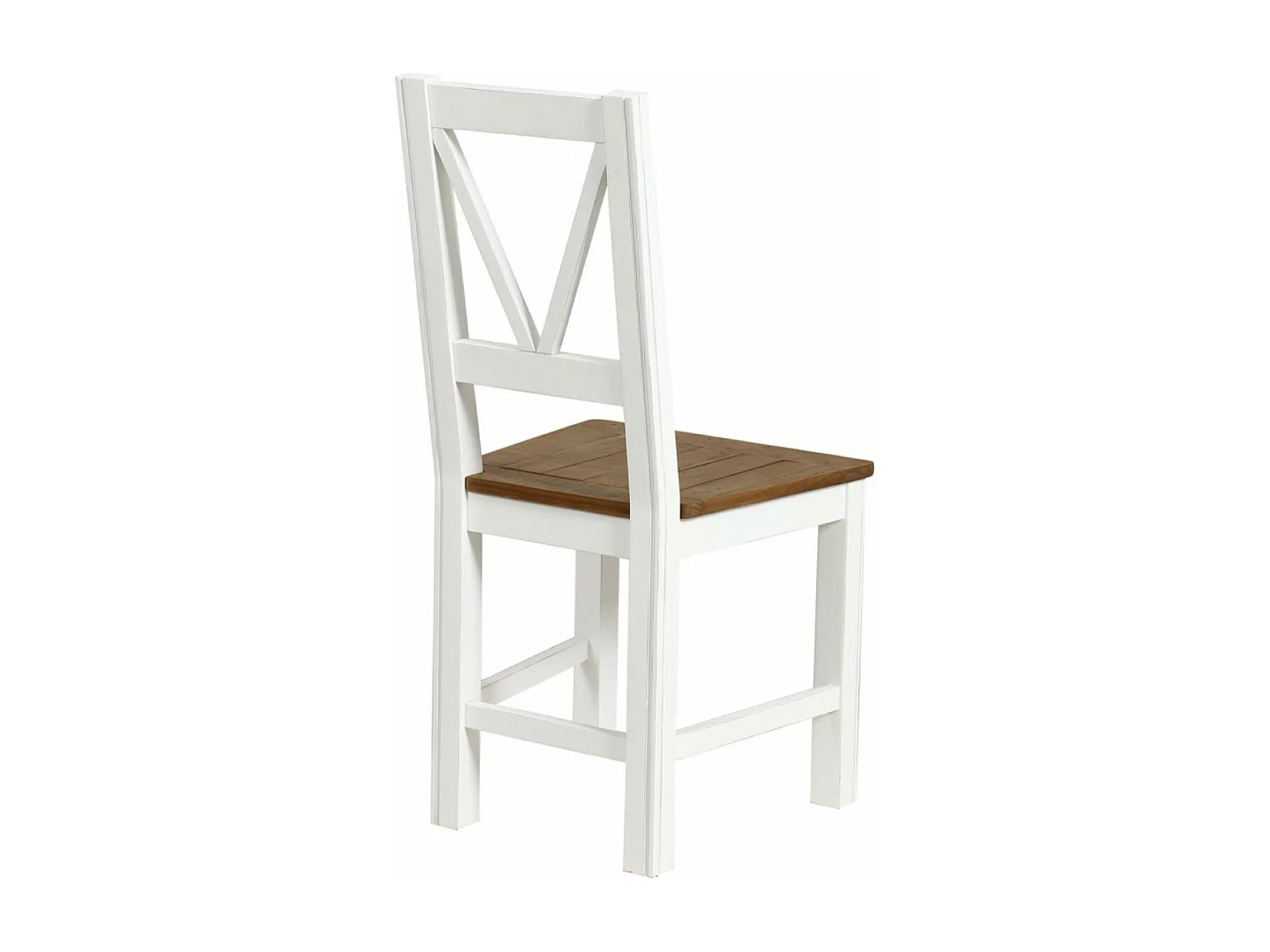 Lot de 2 chaise Bois Blanc - Rivages Interior's