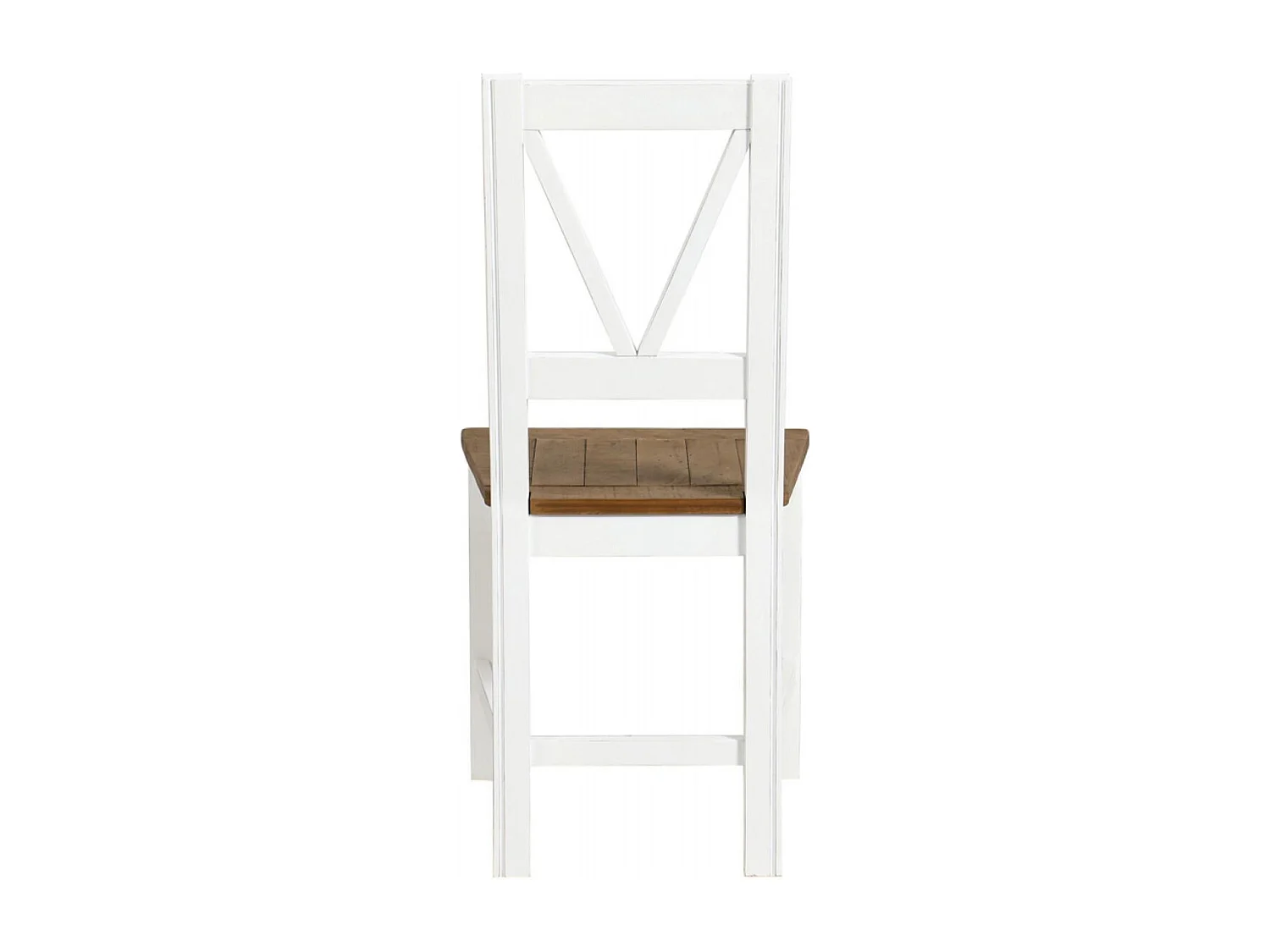 Lot de 2 chaise Bois Blanc - Rivages Interior's