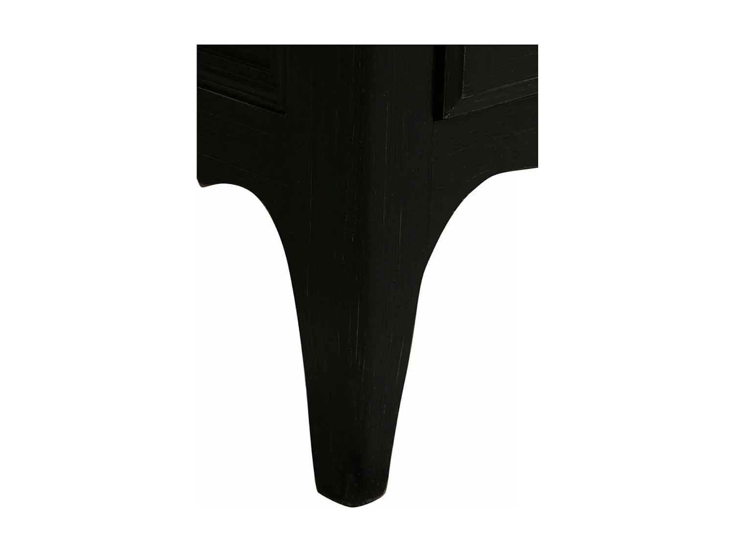 Vitrine louis xv Bois Noir - Manoir Interior's