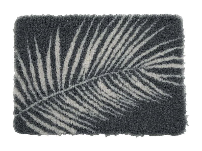 Tapis isolant en polyester recyclé Végétal 95 x 75 cm