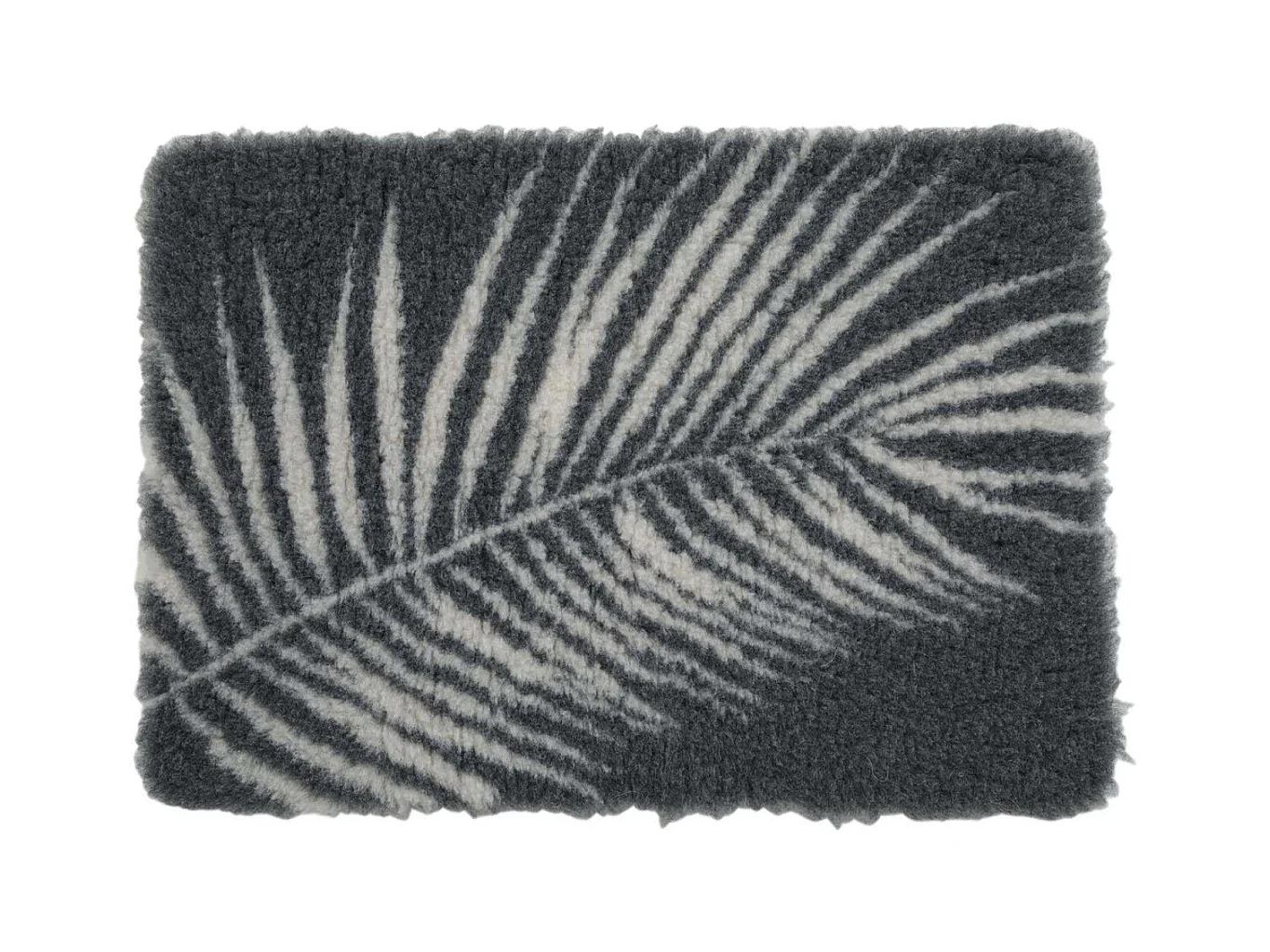 Tapis isolant en polyester recyclé Végétal 95 x 75 cm