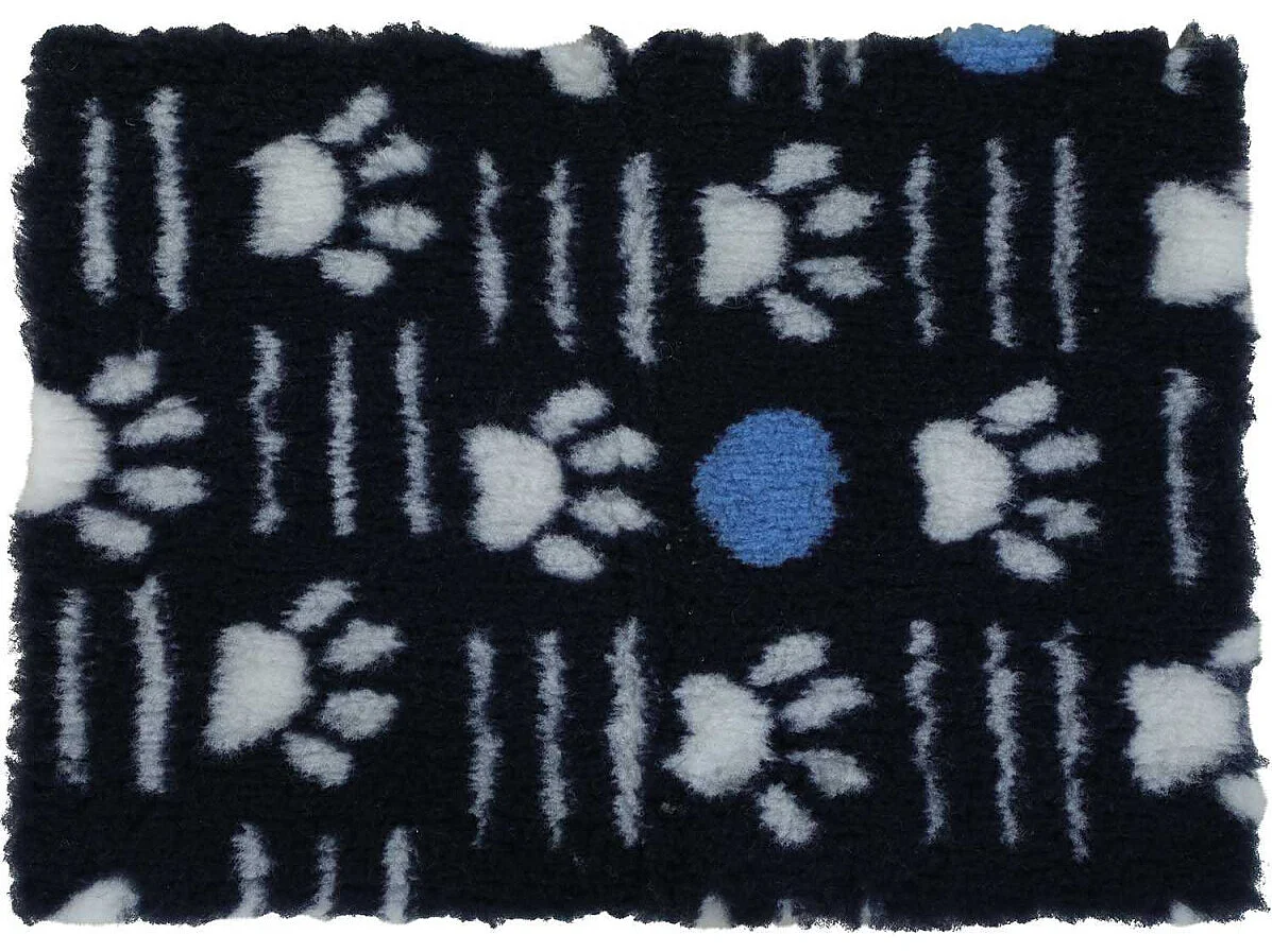 Tapis isolant en polyester recyclé Pattes 73.5 x 50 cm