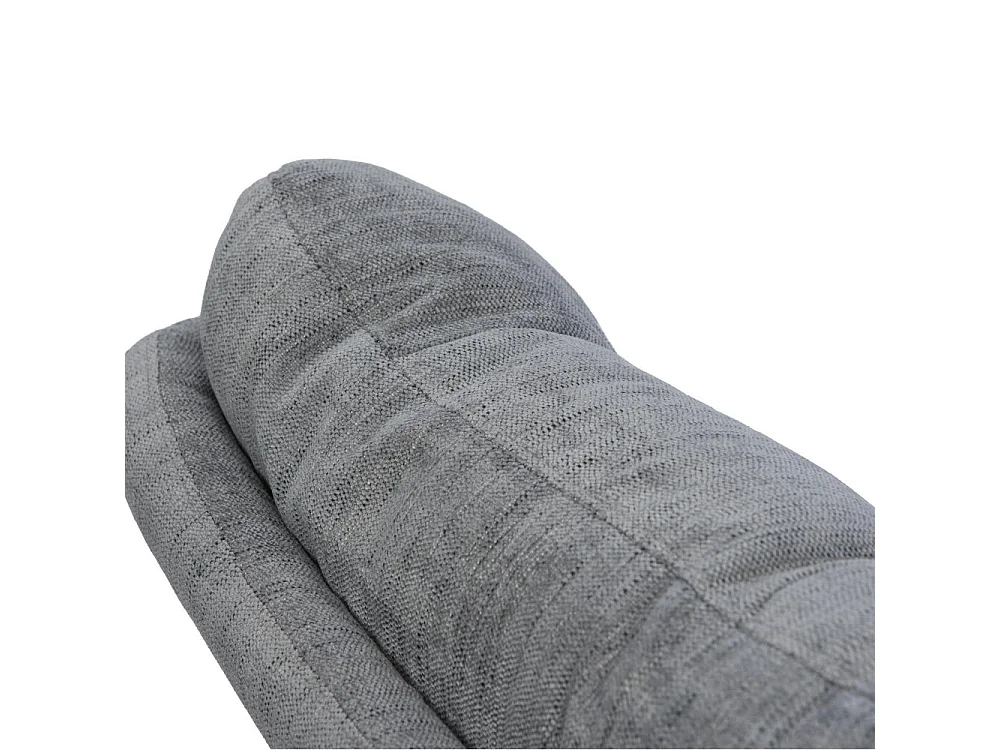 Fauteuil Magnum gris foncé Chrome